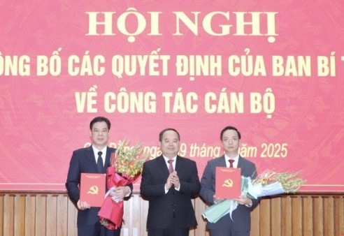 Cao Bằng: Công bố các quyết định của Ban Bí thư về công tác cán bộ