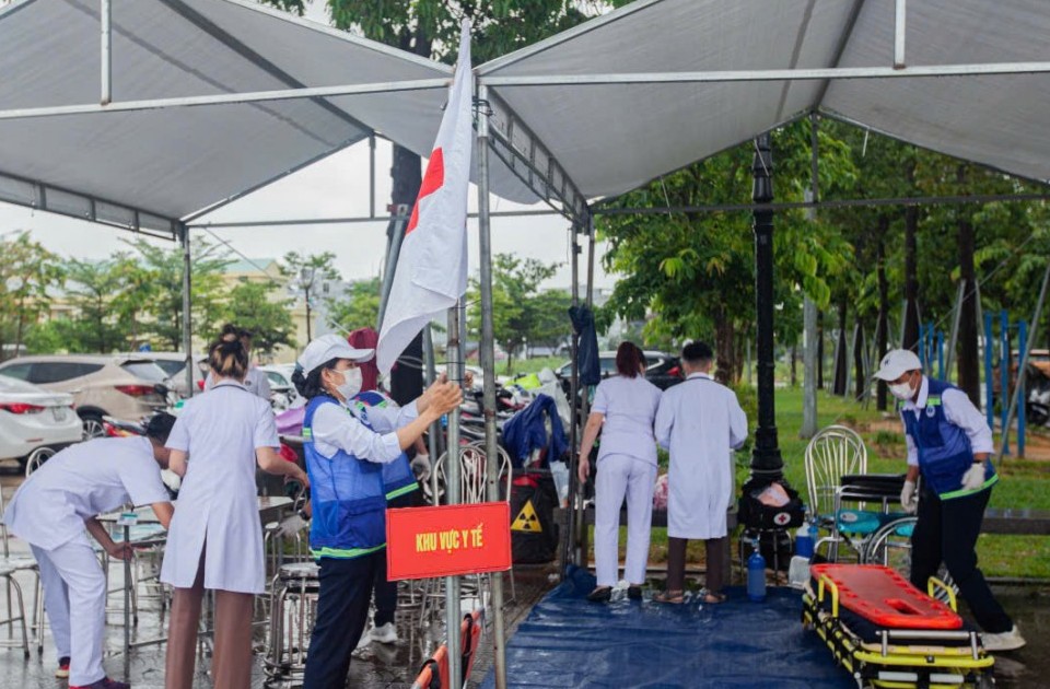 Đà Nẵng diễn tập ứng phó sự cố bức xạ, hạt nhân quy mô cấp thành phố