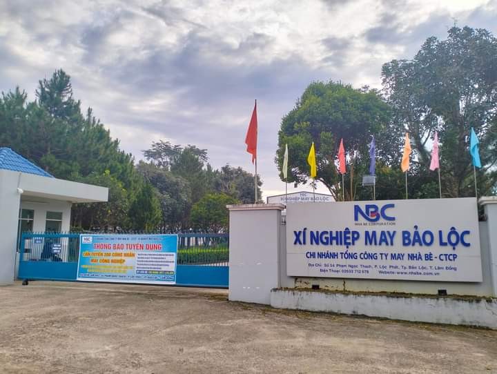 Lâm Đồng: Xử phạt Tổng công ty May Nhà Bè - Công ty Cổ phần về môi trường