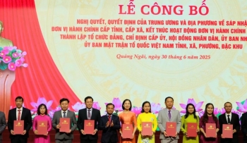 Tinh gọn bộ máy, kiện toàn hệ thống: Tỉnh Quảng Ngãi bước vào thời kỳ phát triển mới