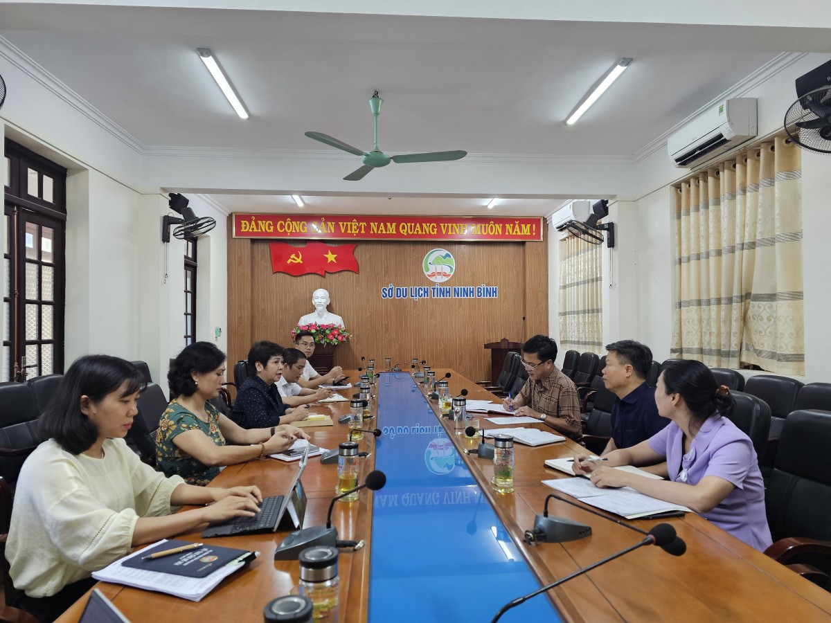VOAA phối hợp với cơ quan chức năng tỉnh Ninh Bình về công tác chuẩn bị Hội nghị Hữu cơ châu Á lần thứ 8