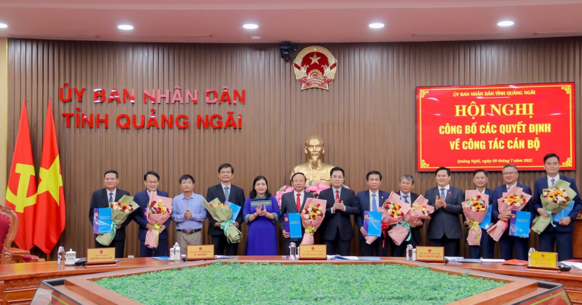 Quảng Ngãi kiện toàn bộ máy lãnh đạo BQL Khu kinh tế Dung Quất và các Khu công nghiệp