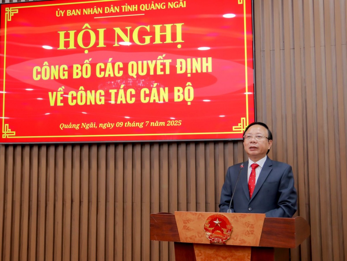 Quảng Ngãi kiện toàn bộ máy lãnh đạo BQL Khu kinh tế Dung Quất và các Khu công nghiệp
