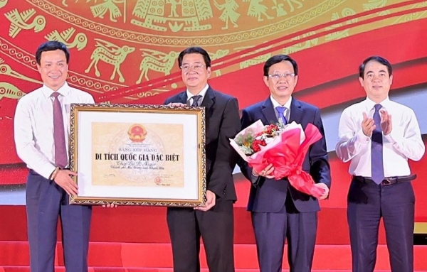 Khánh Hòa: Đón nhận Bằng xếp hạng Di tích quốc gia đặc biệt Tháp Bà Pô Nagar Nha Trang
