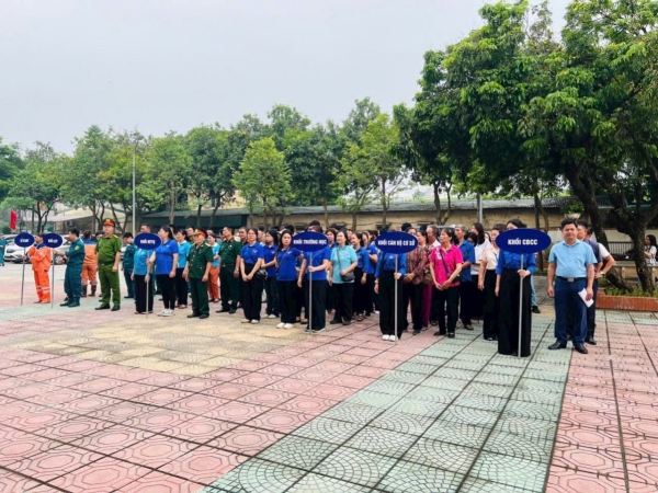 Phường Lĩnh Nam kết nối hành trình sống xanh