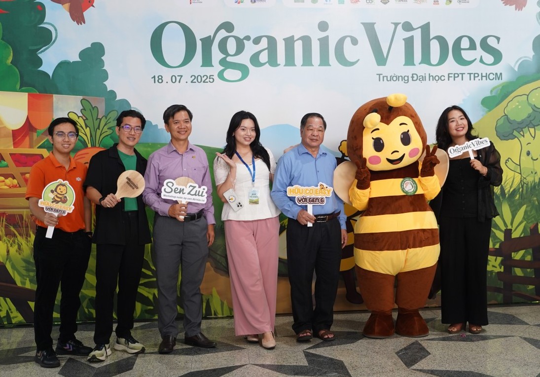 "Organic Vibes" mở màn chiến dịch "Hữu cơ Easy" tại Đại học FPT TP.HCM