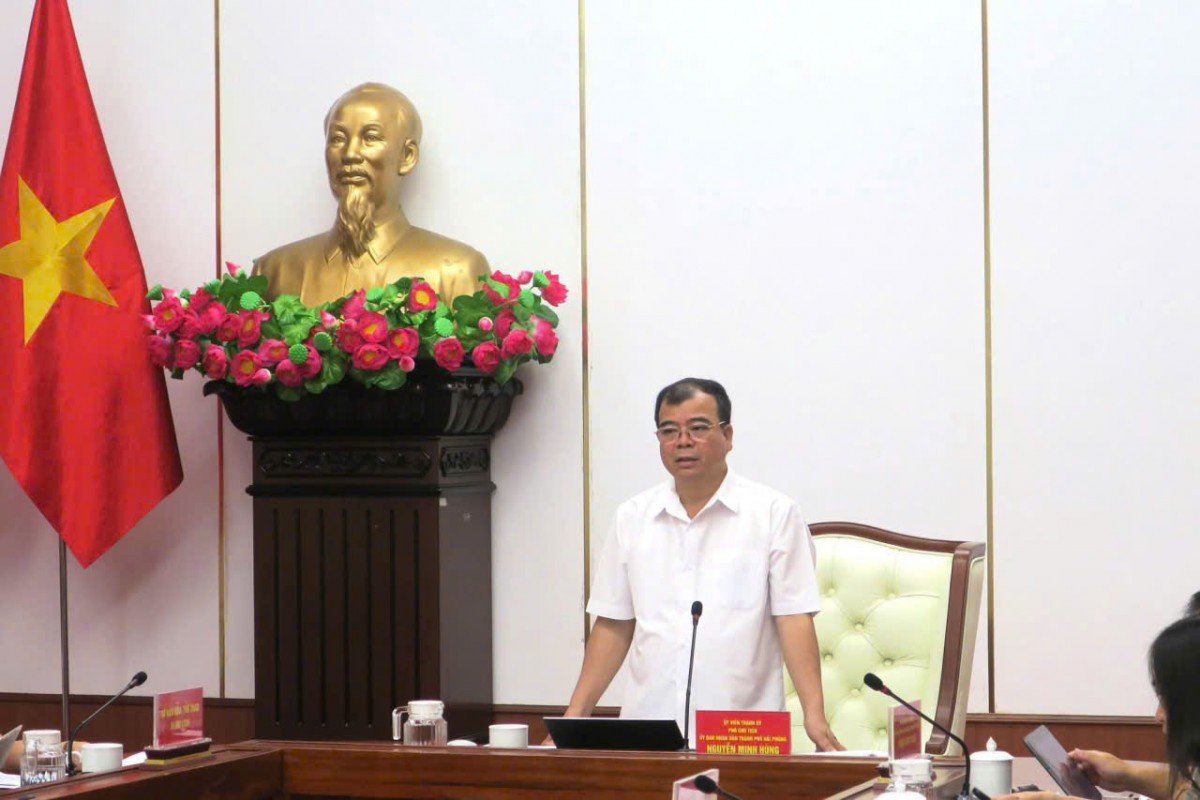 Hải Phòng họp, rà soát tiến độ tham gia Triển lãm thành tựu Đất nước dịp Quốc khánh