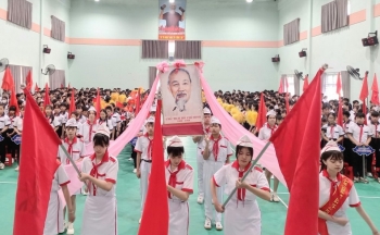 Tp. Huế: Phường Mỹ Thượng rộn ràng Lễ khai giảng năm học mới 2025 - 2026