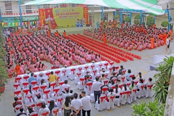 Ngày hội khai giảng tại trường tiểu học Dư Hàng Kênh năm học 2025-2026