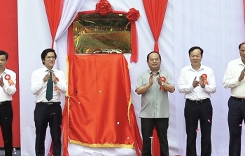 Cao Bằng: Gắn biển công trình Thủy điện Hồng Nam