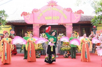 Khai mạc Lễ hội Đền Đươi: Nét đẹp văn hóa xã Yết Kiêu