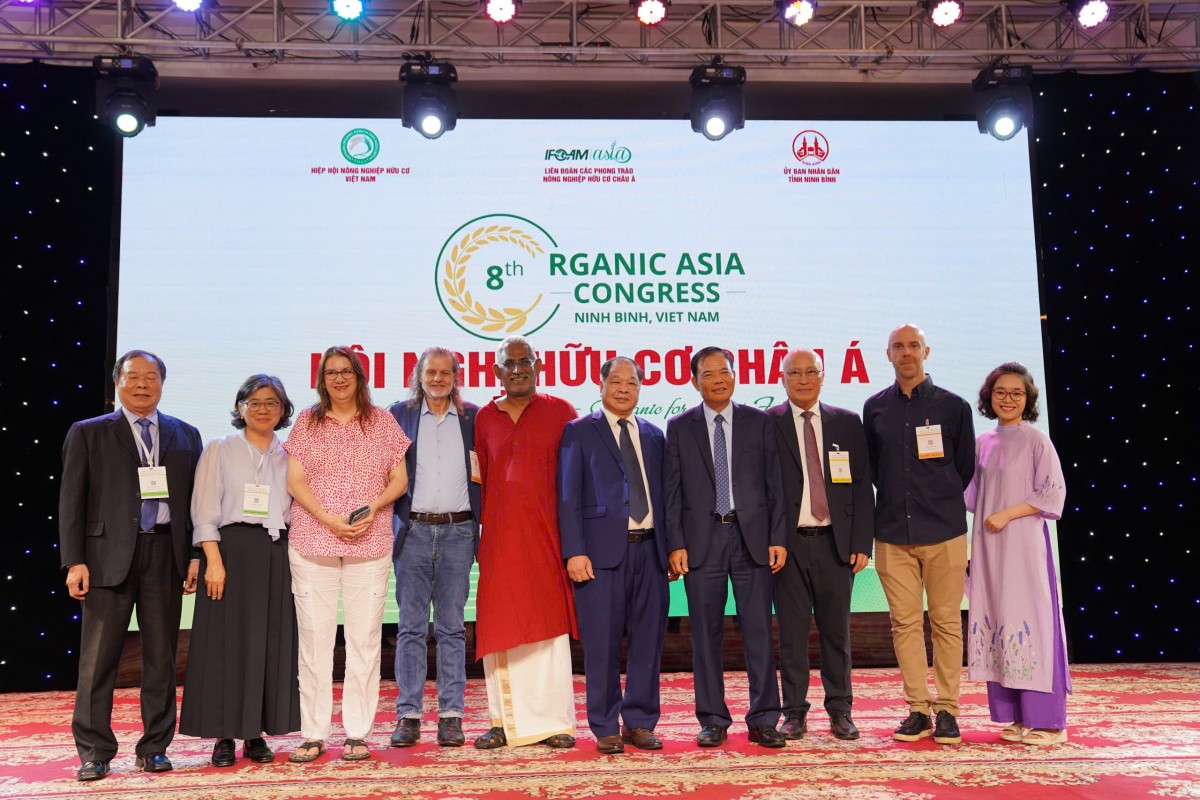 “Hội nghị Hữu cơ Châu Á lần thứ 8” – Vì tương lai tốt đẹp hơn