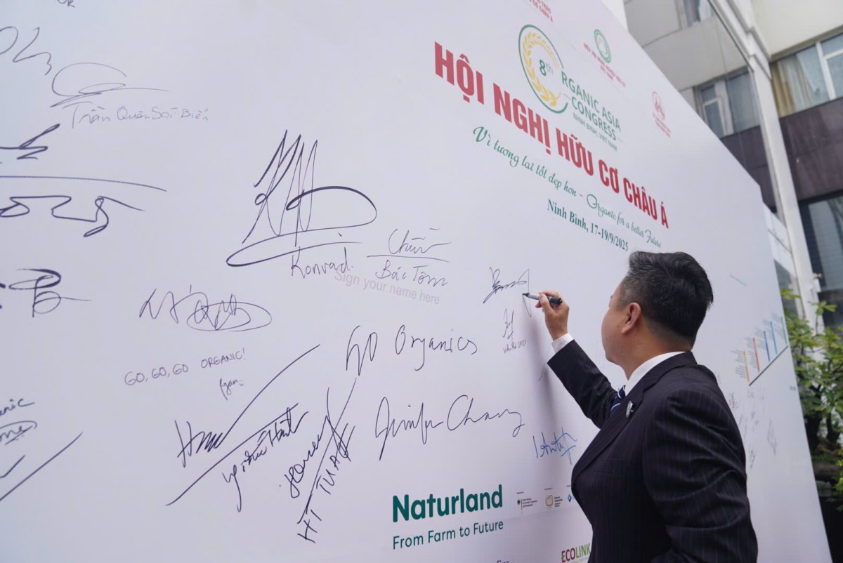 “Hội nghị Hữu cơ Châu Á lần thứ 8” – Vì tương lai tốt đẹp hơn