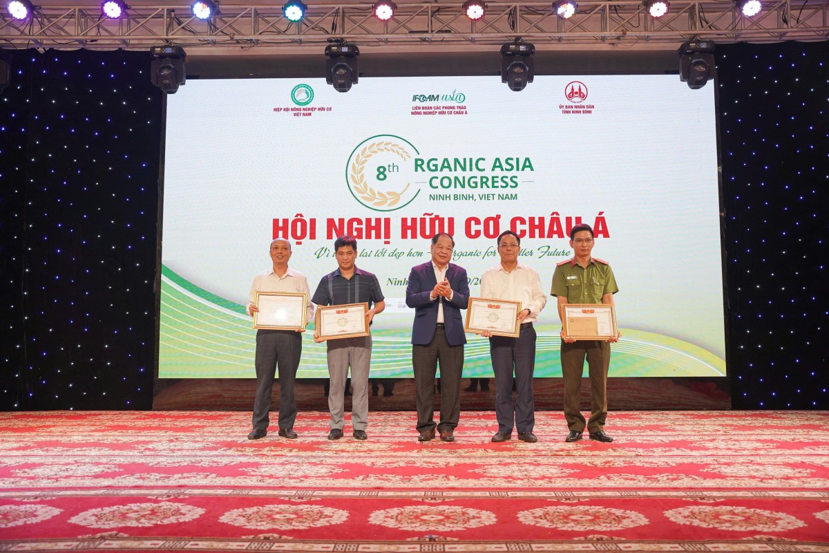 Hội nghị hữu cơ Châu Á lần thứ 8 diễn ra thành công tốt đẹp, để lại ấn tượng trong lòng bạn bè quốc tế