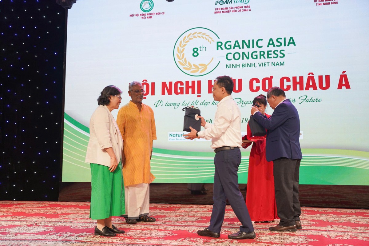 Hội nghị hữu cơ Châu Á lần thứ 8 diễn ra thành công tốt đẹp, để lại ấn tượng trong lòng bạn bè quốc tế