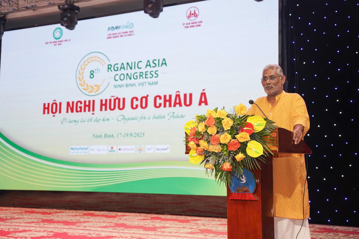 Hội nghị hữu cơ Châu Á lần thứ 8 diễn ra thành công tốt đẹp, để lại ấn tượng trong lòng bạn bè quốc tế