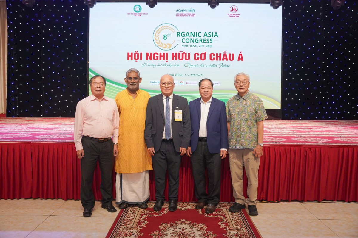 Hội nghị hữu cơ Châu Á lần thứ 8 diễn ra thành công tốt đẹp, để lại ấn tượng trong lòng bạn bè quốc tế