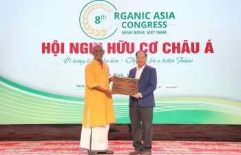 Chủ tịch VOAA gửi thư cảm ơn sau thành công Hội nghị Hữu cơ Châu Á lần thứ 8