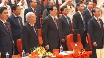 Chủ tịch nước Lương Cường dự và chỉ đạo Đại hội đại biểu Đảng bộ tỉnh Phú Thọ