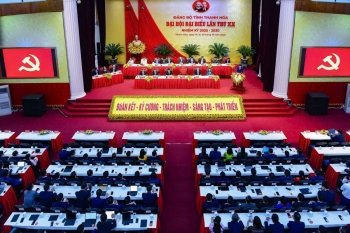 Đại hội Đảng bộ tỉnh Thanh Hóa lần thứ XX khai mạc phiên họp trù bị