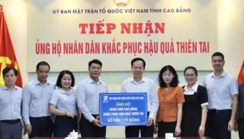 Tập đoàn Bưu chính Viễn thông Việt Nam ủng hộ Cao Bằng 1 tỷ đồng khắc phục hậu quả thiên tai