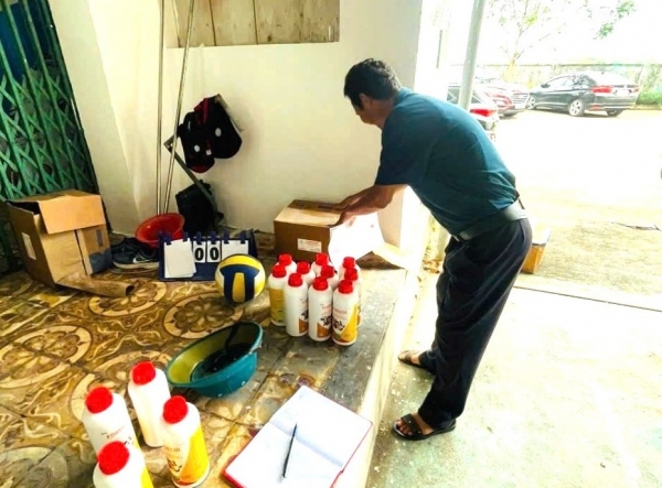 Nghệ An: Cấp 30.000 lít hóa chất để tiêu độc, khử trùng sau bão lũ