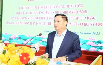 Hưng Yên: Tăng tốc, bứt phá hoàn thành các mục tiêu phát triển kinh tế - xã hội năm 2025 Hưng Yên: Tăng tốc, bứt phá hoàn thành các mục tiêu phát triển kinh tế - xã hội năm 2025