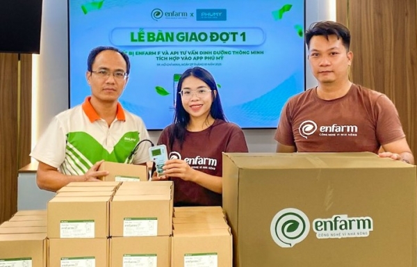 Phú Mỹ hợp tác cùng Enfarm: Bước tiến trong chuyển đổi số nông nghiệp Việt Nam Phú Mỹ hợp tác cùng Enfarm: Bước tiến trong chuyển đổi số nông nghiệp Việt Nam