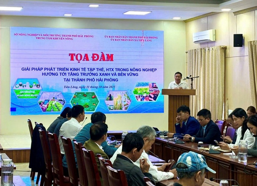 Hải Phòng: Thúc đẩy kinh tế tập thể, HTX nông nghiệp hướng tới tăng trưởng xanh và bền vững