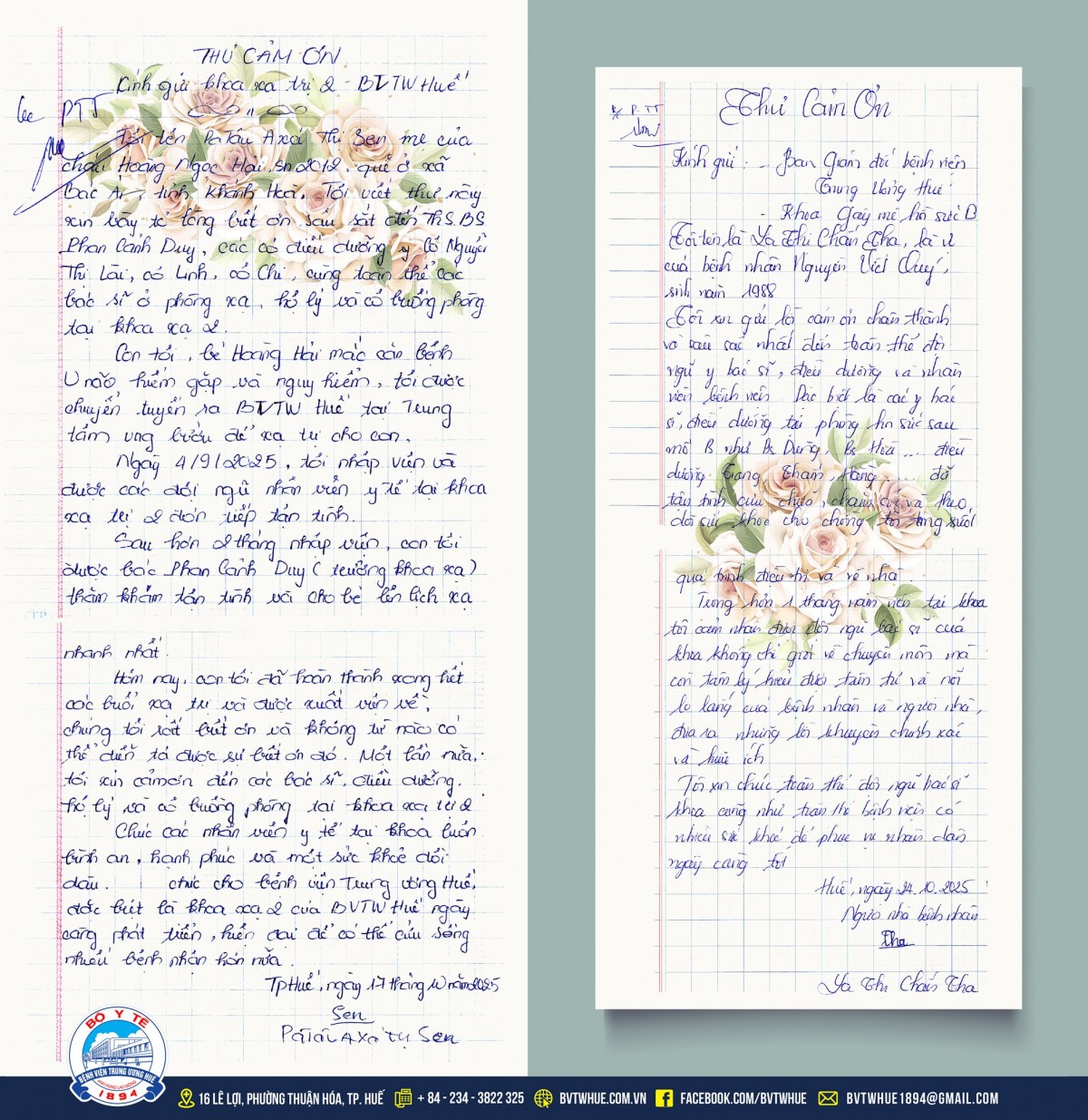 Những chiếc áo blouse trắng không rời bệnh nhân giữa tâm lũ