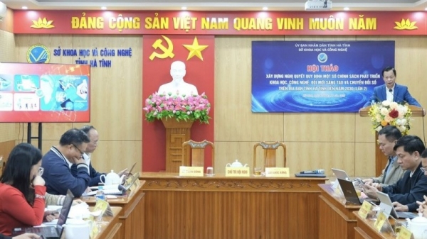 Nhiều chính sách thúc đẩy phát triển KHCN, đổi mới sáng tạo và chuyển đổi số tại Hà Tĩnh
