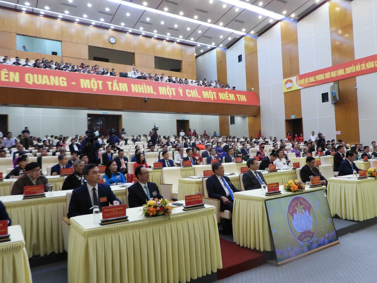 Khai mạc Đại hội đại biểu MTTQ tỉnh Tuyên Quang lần thứ I, nhiệm kỳ 2025-2030