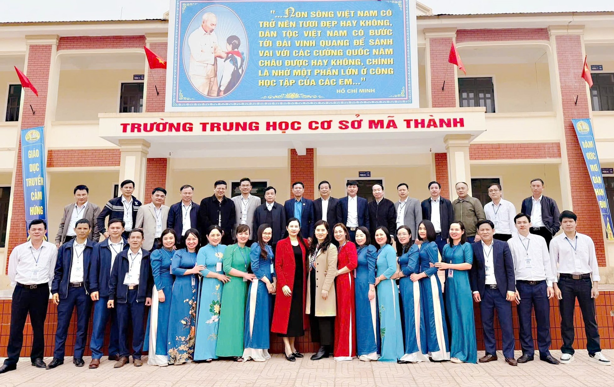 Nghệ An: Trường THCS Mã Thành – 60 năm xây dựng và phát triển