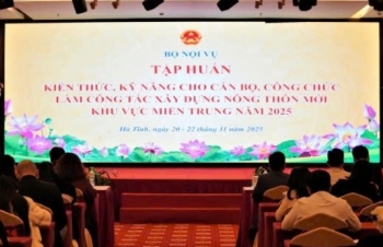 Trang bị kiến thức, kỹ năng cho cán bộ xây dựng nông thôn mới khu vực miền Trung