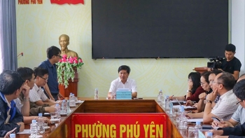 Bí thư Tỉnh ủy Đắk Lắk kiểm tra công tác khắc phục thiệt hại do mưa lũ tại phường Phú Yên