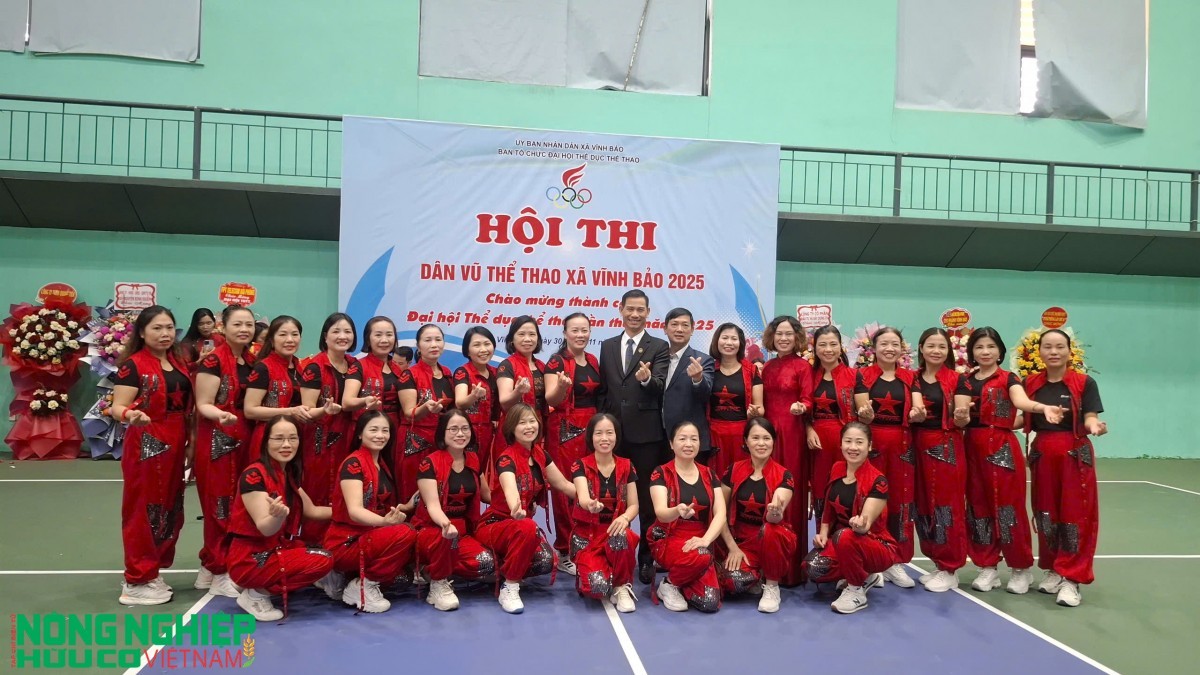 Khai mạc Đại hội Thể dục Thể thao xã Vĩnh Bảo (Hải Phòng) lần I