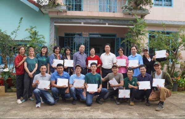 Canh tác cà phê trong nông lâm kết hợp: Sự trải nghiệp "học đi đôi với làm"