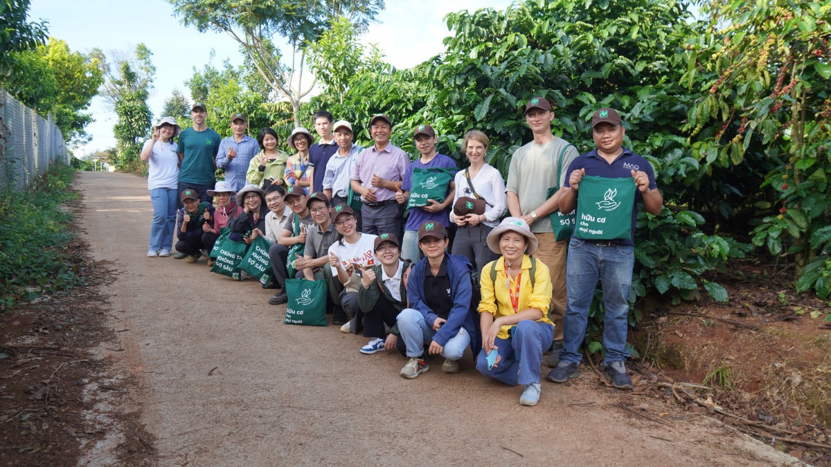 Canh tác cà phê trong nông lâm kết hợp: Sự trải nghiệm "học đi đôi với làm"