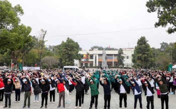 Cao Bằng: Hơn 1.000 người tham gia Chương trình Toàn dân tập thể dục thể thao năm 2025