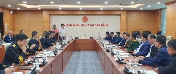 UBND tỉnh Cao Bằng làm việc với Binh đoàn 20 - Bộ Quốc phòng