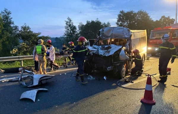 Tai nạn đặc biệt nghiêm trọng trên cao tốc Đà Nẵng - Quảng Ngãi khiến 3 người tử vong