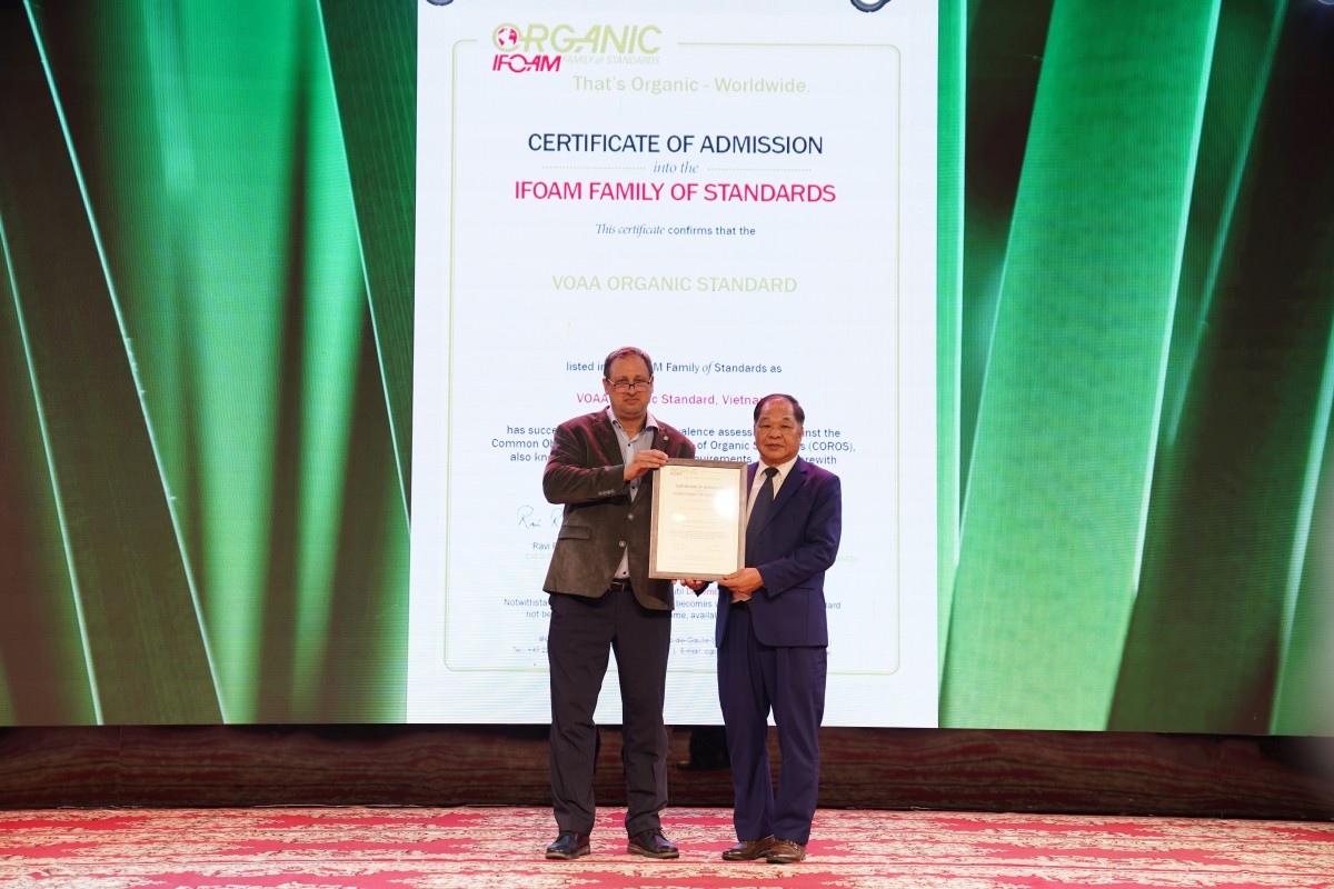 Hội nghị kết nối hội viên VOAA: Giới thiệu tiêu chuẩn VOAA được IFOAM công nhận
