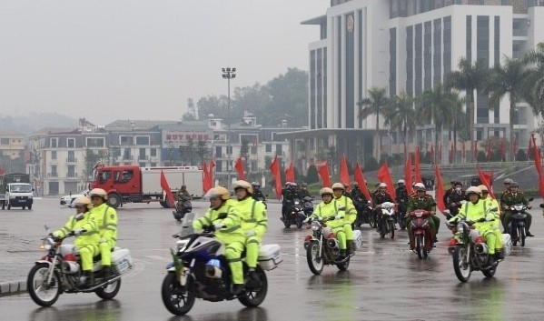 Cao Bằng: Ra quân cao điểm tấn công, trấn áp tội phạm, bảo đảm an ninh, trật tự dịp Tết Nguyên đán Bính Ngọ 2026