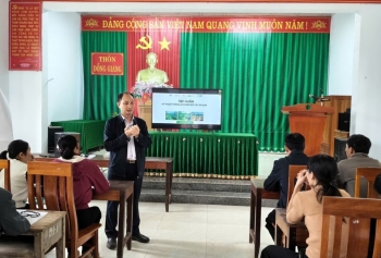Quảng Trị: Tập huấn “Kỹ thuật trồng và chăm sóc cây ăn quả” thích ứng với biến đổi khí hậu