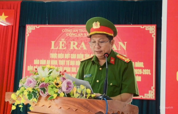 Công an xã Sơn Cẩm Hà quyết liệt đấu tranh tội phạm ma túy trong cao điểm