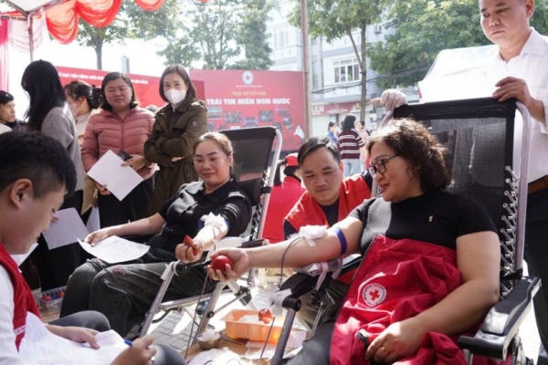 Ngày hội Hiến máu tình nguyện “Trái tim miền Non nước” năm 2025