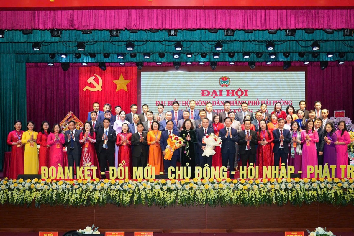 Đại hội đại biểu Hội Nông dân thành phố Hải Phòng lần thứ I, nhiệm kỳ 2025 – 2030 diễn ra thành công