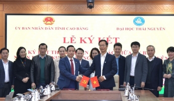 UBND tỉnh Cao Bằng và Đại học Thái Nguyên ký kết thoả thuận hợp tác đào tạo nguồn nhân lực