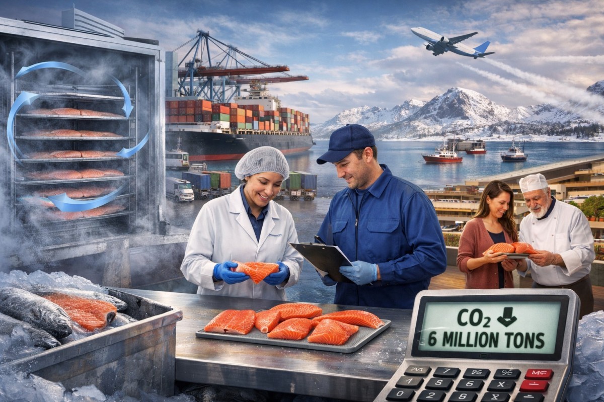 SINTEF thiết lập chuỗi cung ứng hải sản toàn cầu tươi ngon với chi phí thấp