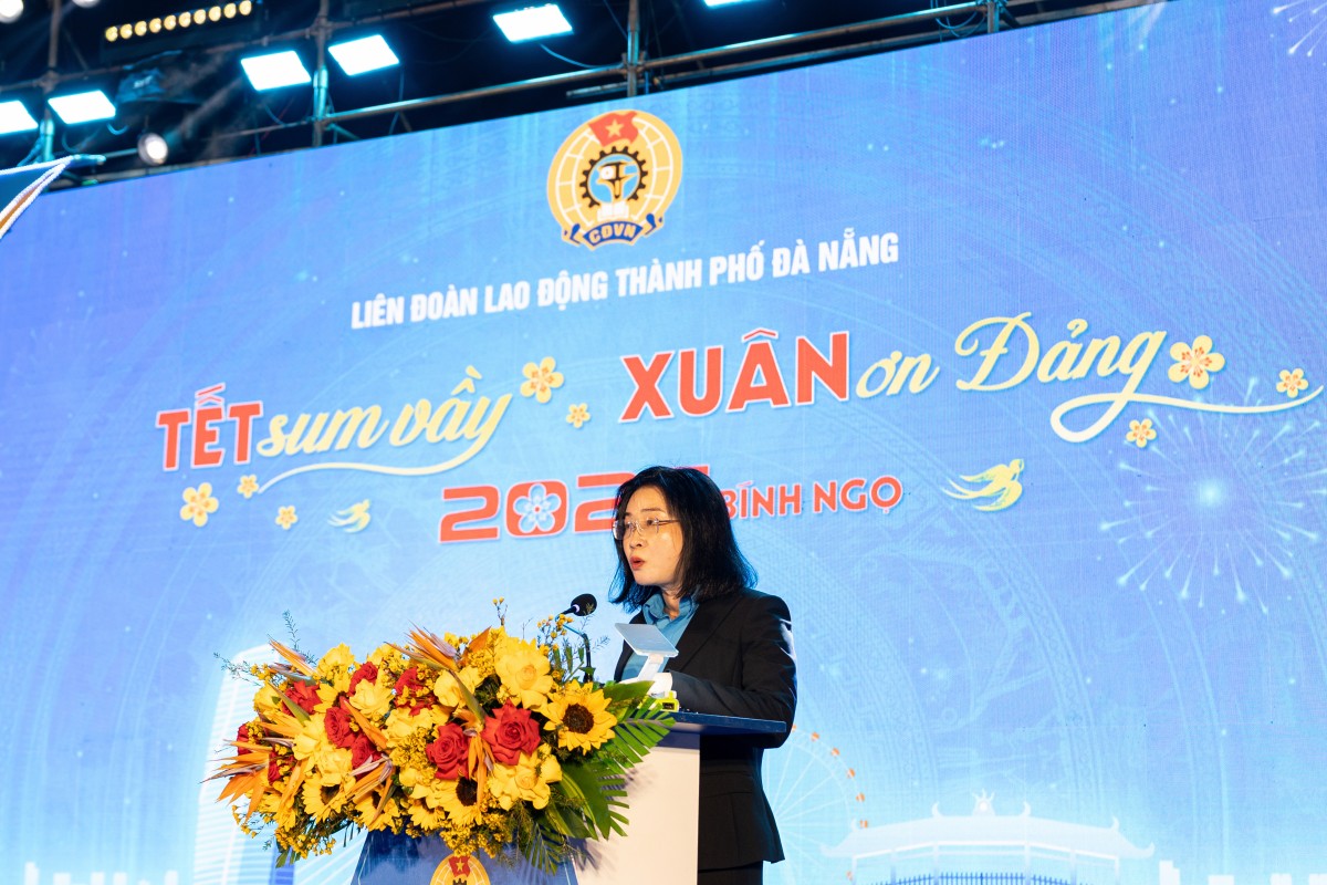 Đà Nẵng: Rộn ràng Chợ Tết Công đoàn 2026, ấm áp nghĩa tình công nhân